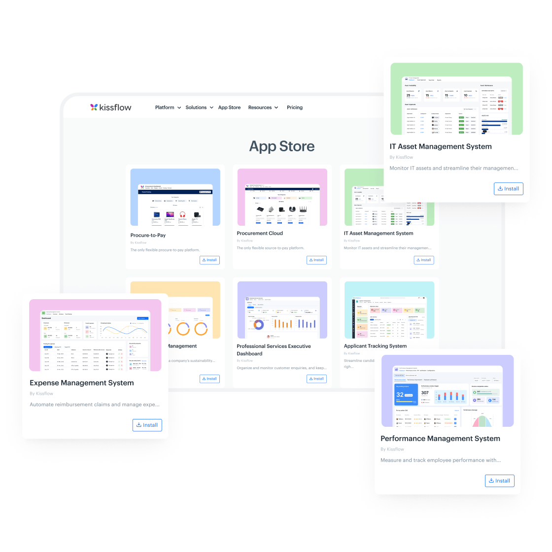 Kissflow Low-Code Development Platform